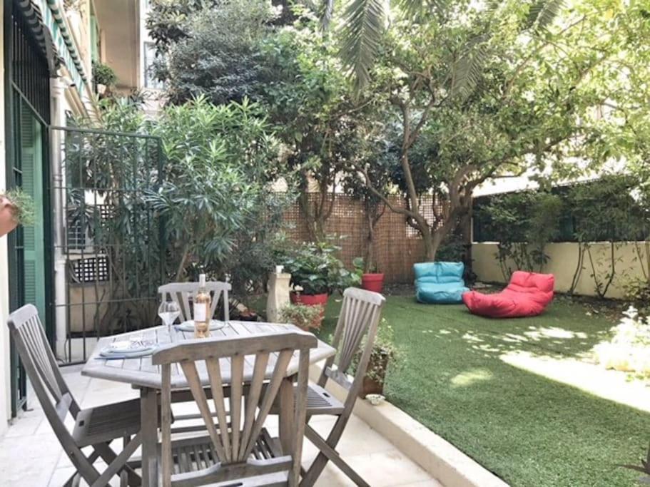 Homelivia, Luxueux Appartement Avec Jardin Prive Nice Exteriér fotografie
